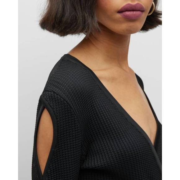 NEW PAOLA BERNARDI clara blouse in black - Picture 2 of 5